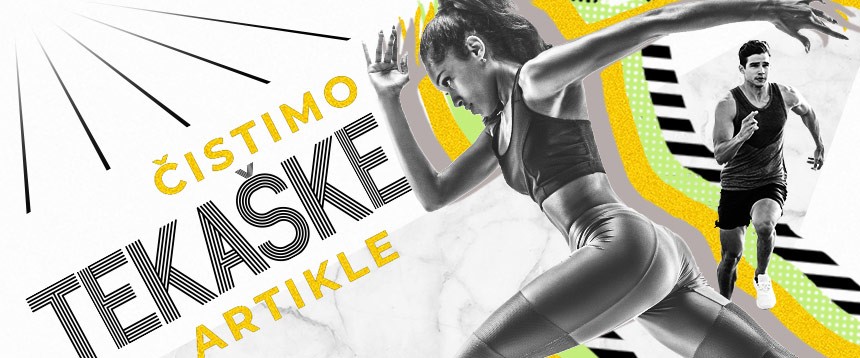 Čistimo tekaške artikle